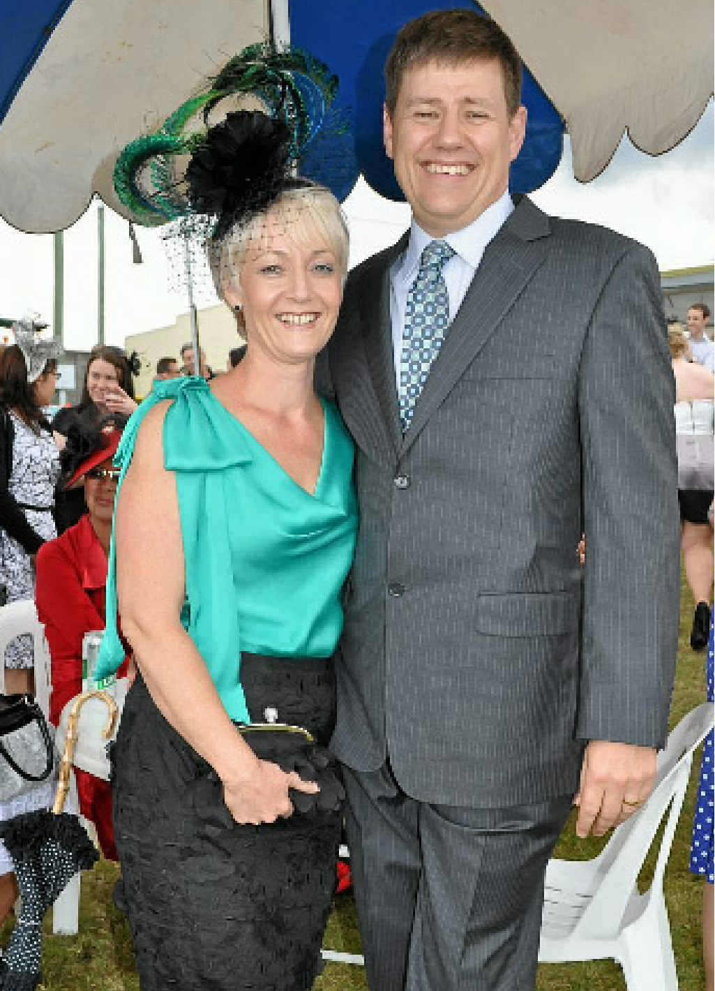 Michelle and Gary Spence at last year's Warwick Cup. Michelle and Gary Spence at last year's Warwick Cup.